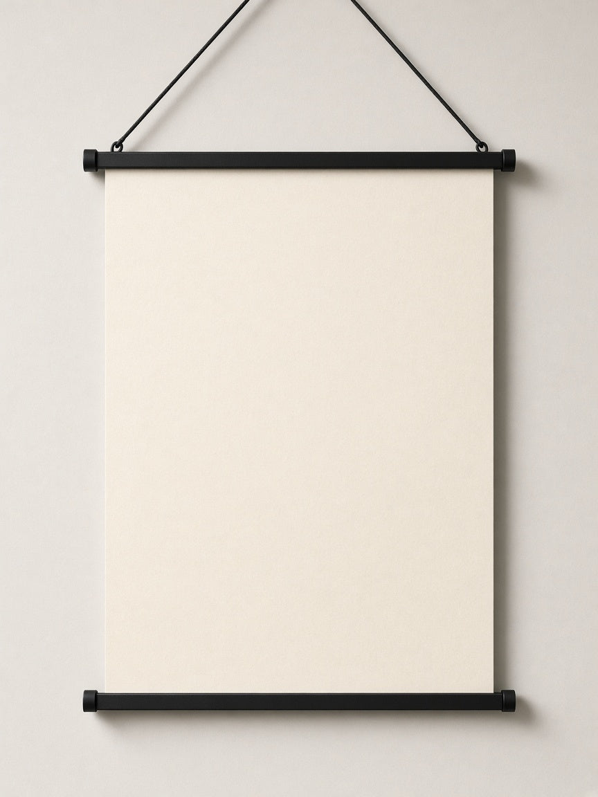 Black Poster Hanger