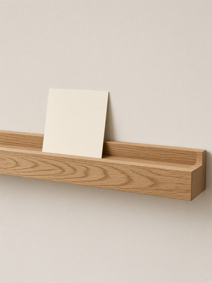 Oak Picture Ledge