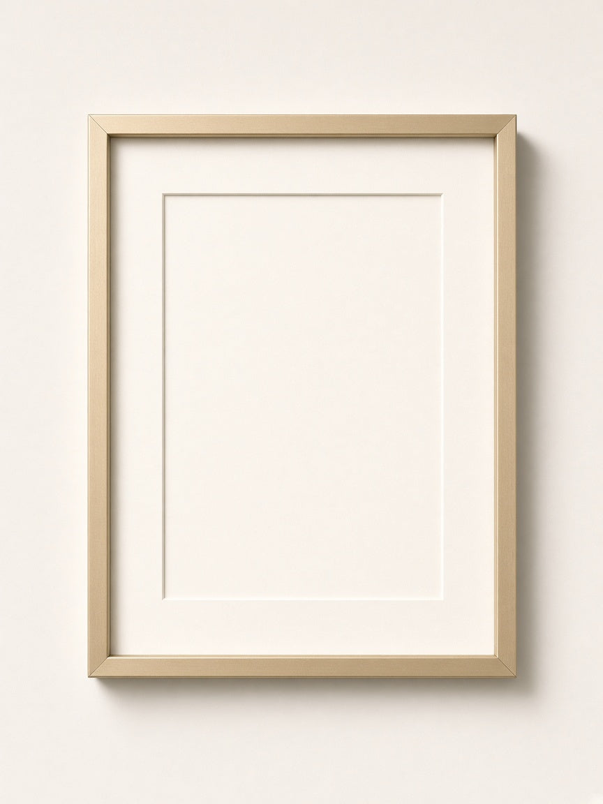 Brushed Metal Frame 16 × 20