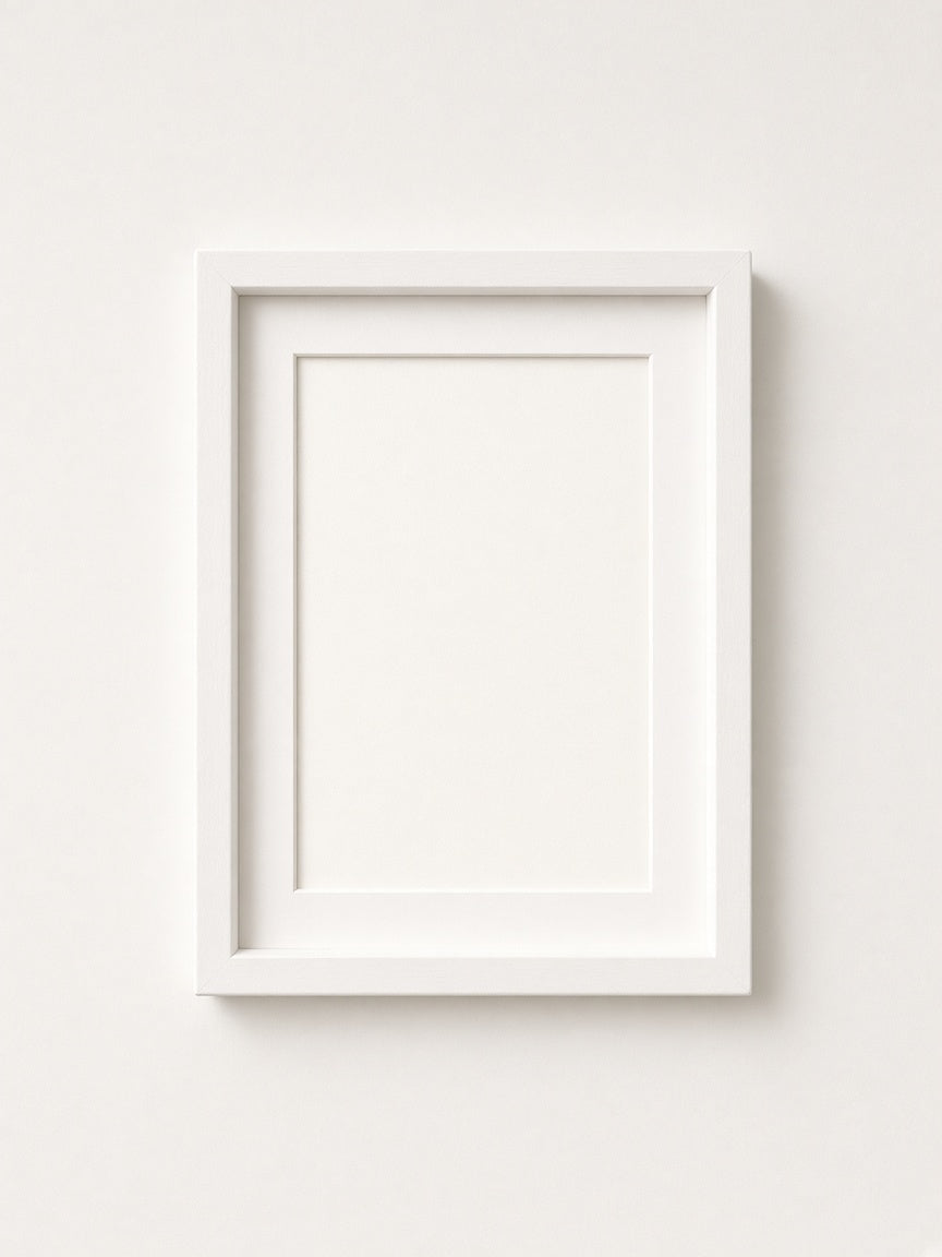 Soft White Frame 12 × 16