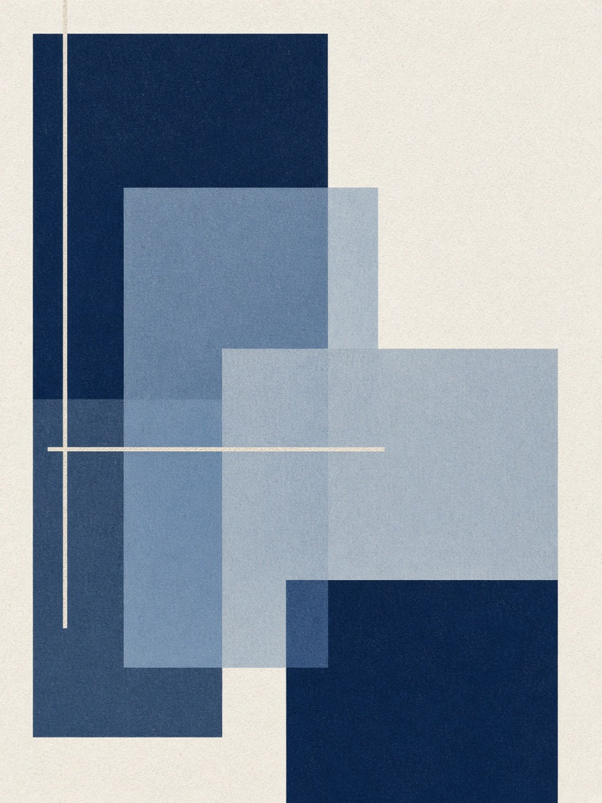 Blue Composition No. 03