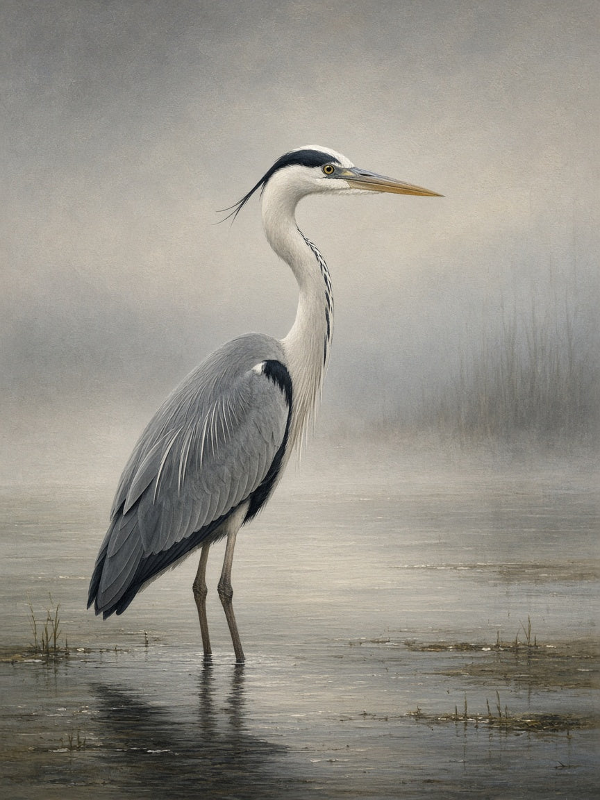 Heron at the Edge